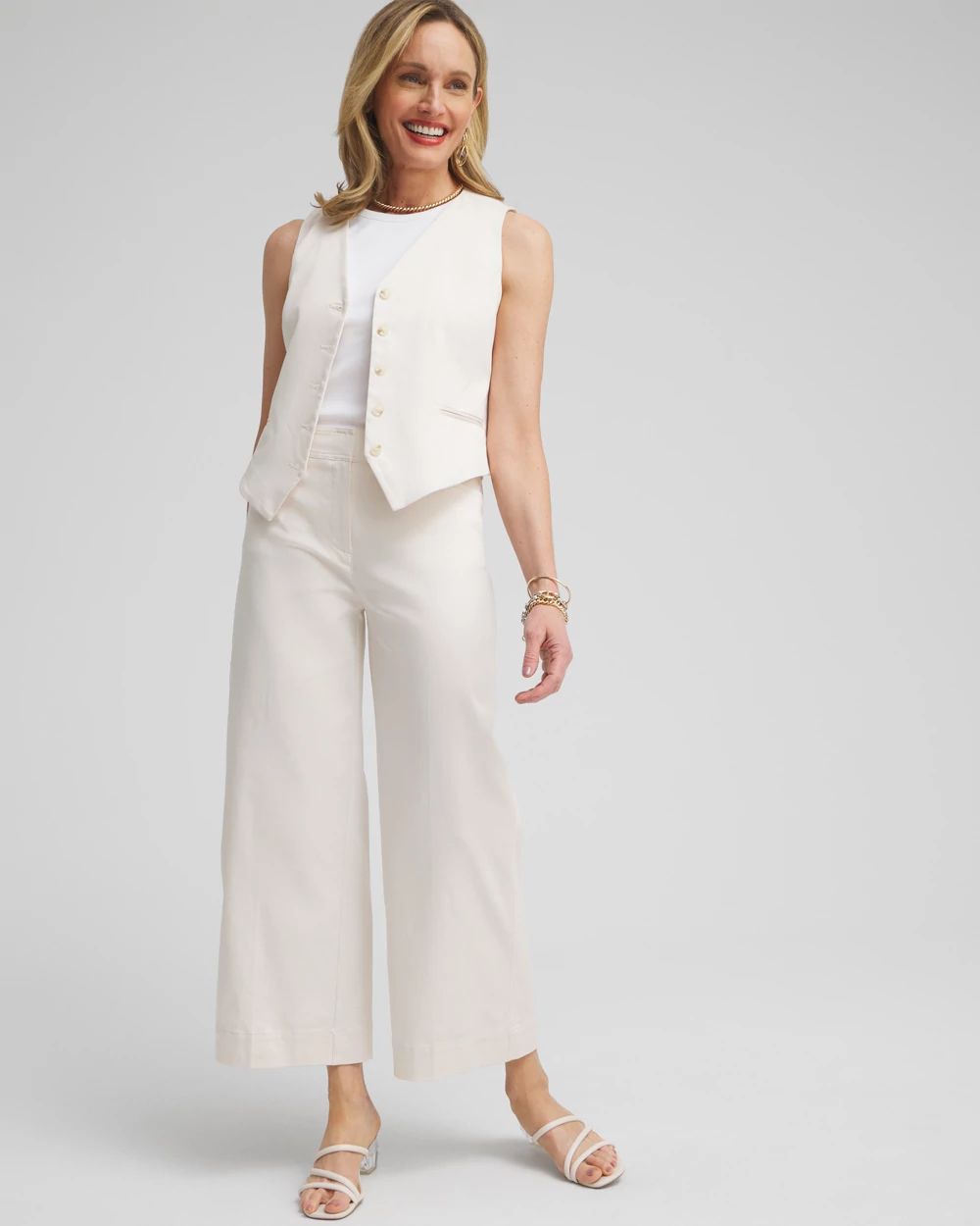 Luxe-Cotton Sarouel Cropped Pants – PRY